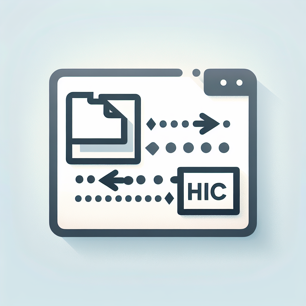 Alt text: "HEIC to JPG conversion process using a free online tool, showcasing a user-friendly interface for easy image format transformation."