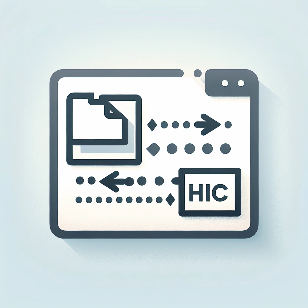 Alt text: "HEIC to JPG conversion process using a free online tool, showcasing a user-friendly interface for easy image format transformation."